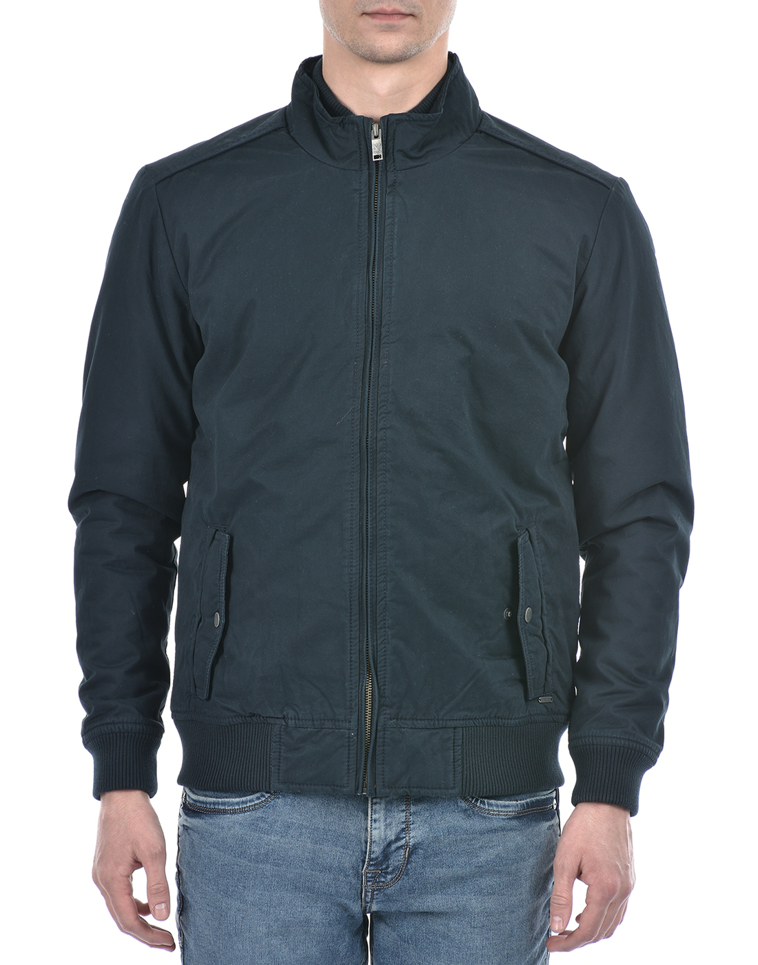 Numero Uno Men Solid Navy Jacket